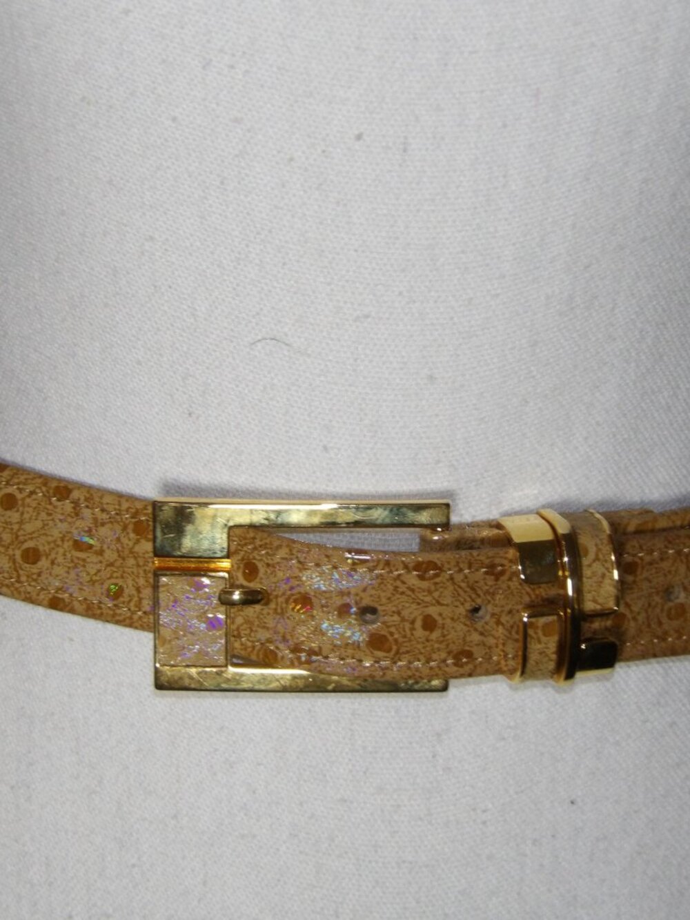 Belts by SIMON Tan Belt Women's Medium - Picture 5 of 5